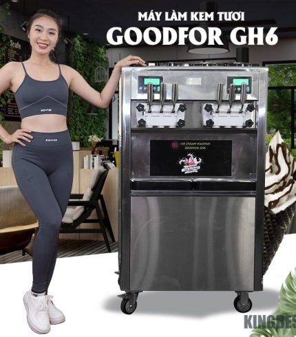 MÁY LÀM KEM GOODFOR GH6( 6 VÒI LẤY KEM)